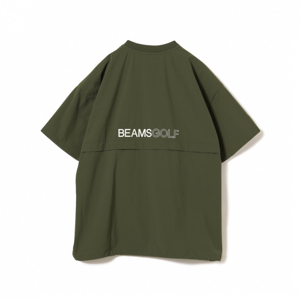 ビームスゴルフ レディース ゴルフウェア 半袖ウインドブレーカー 春