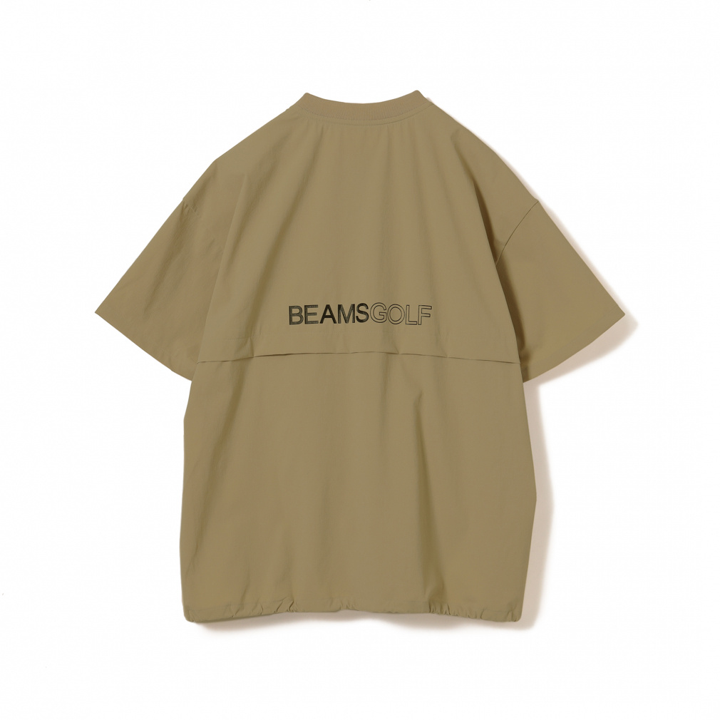 ビームスゴルフ レディース ゴルフウェア 半袖ウインドブレーカー 春