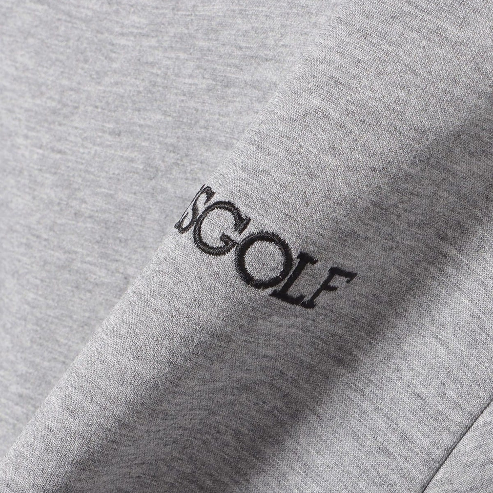 BEAMS GOLF ORANGE LABEL 襟ロゴ裏フリースプルオーバー M ビームスゴルフ レディース ゴルフウェア 長袖トレーナー 秋 冬 ORANGE