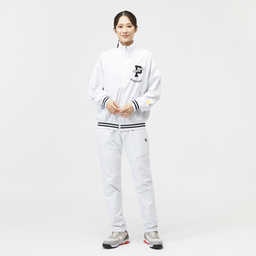 パーリーゲイツ レディース ゴルフウェア 長袖ウインドブレーカー 秋