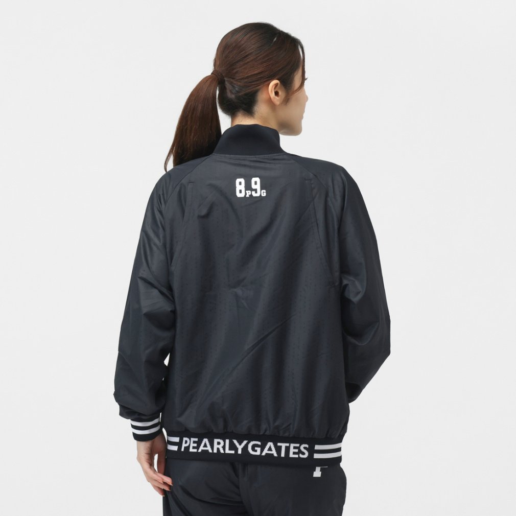 パーリーゲイツ レディース ゴルフウェア 長袖ウインドブレーカー 秋