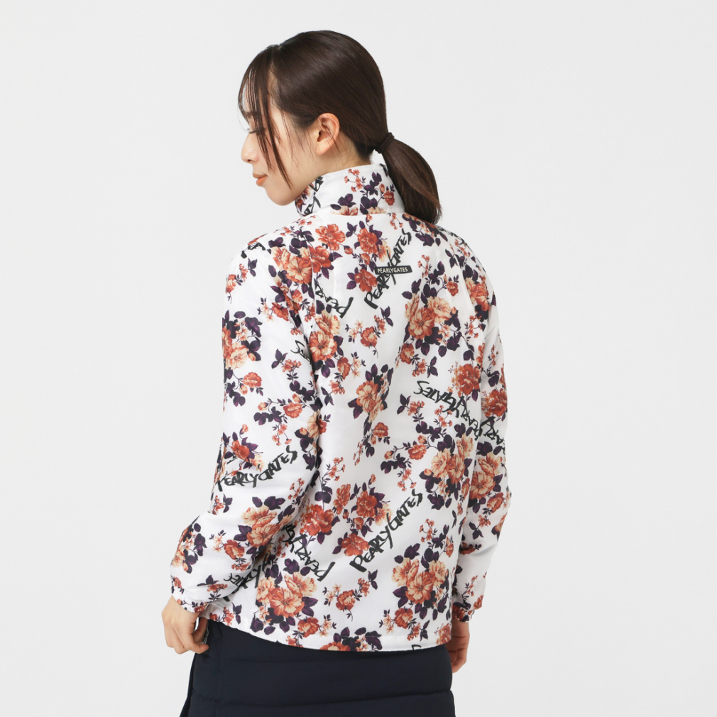 パーリーゲイツ レディース ゴルフウェア 長袖ウインドブレーカー Pe