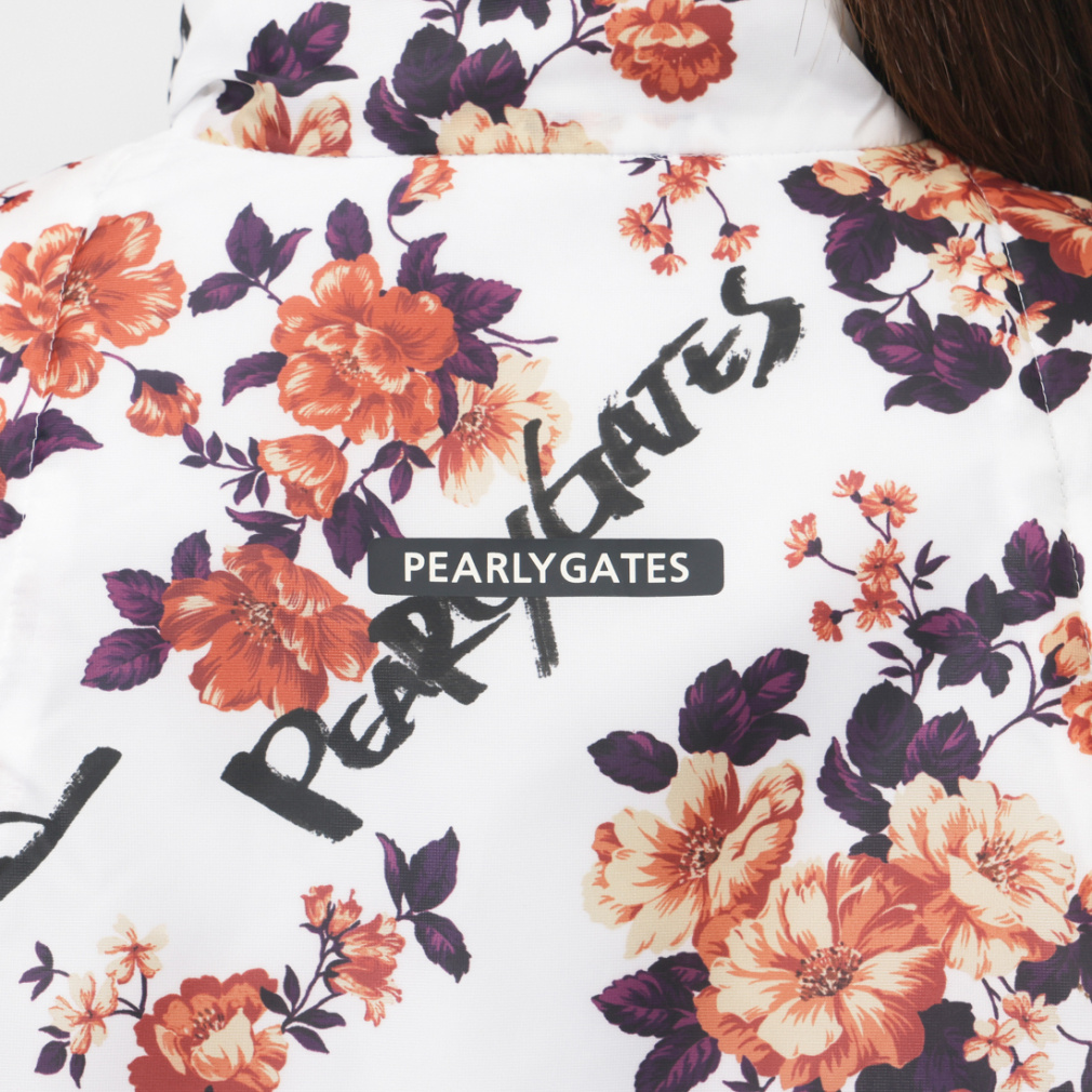 パーリーゲイツ レディース ゴルフウェア 長袖ウインドブレーカー Pe