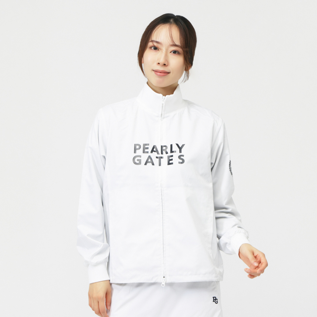 パーリーゲイツ レディース ゴルフウェア 長袖ウインドブレーカー 秋