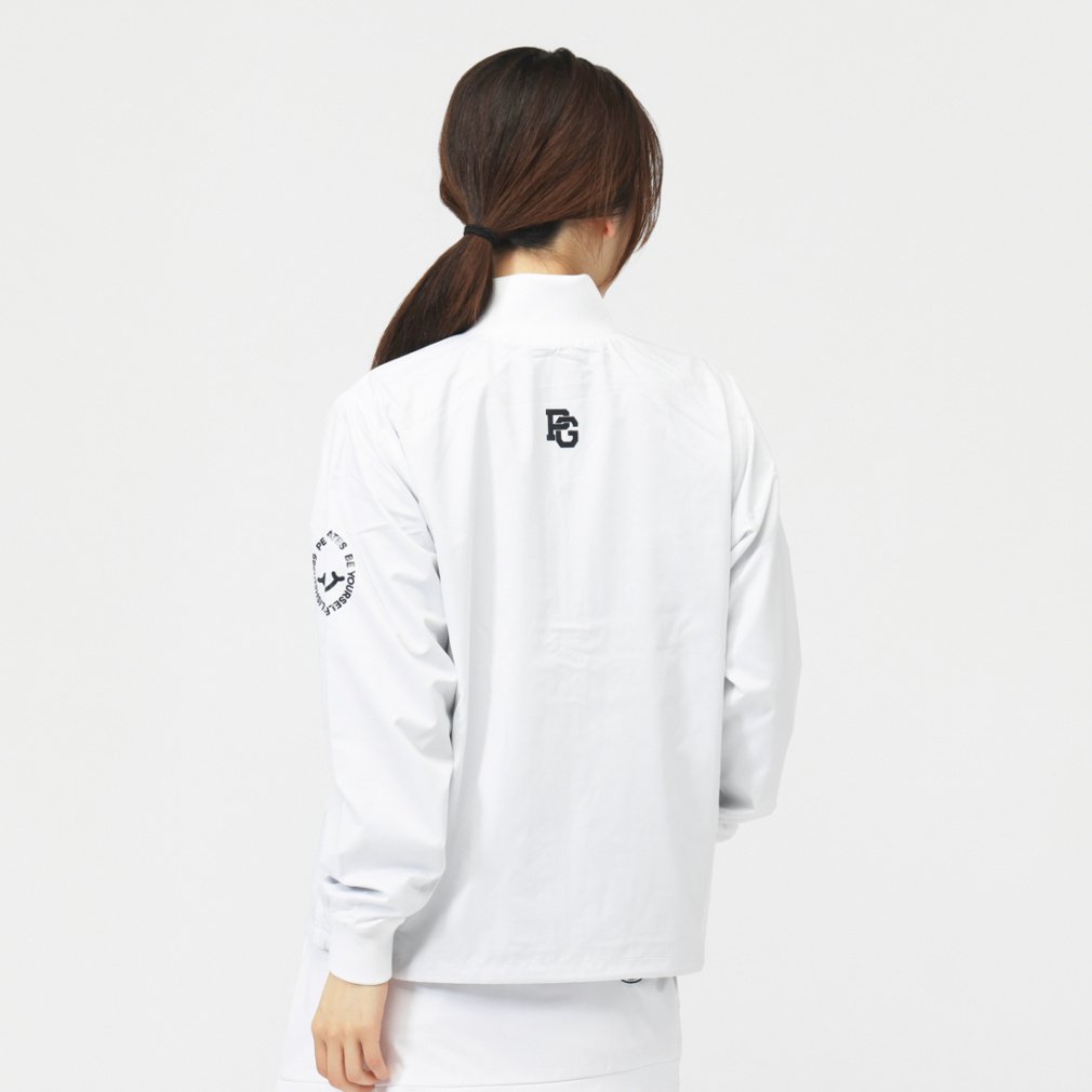 パーリーゲイツ レディース ゴルフウェア 長袖ウインドブレーカー 秋