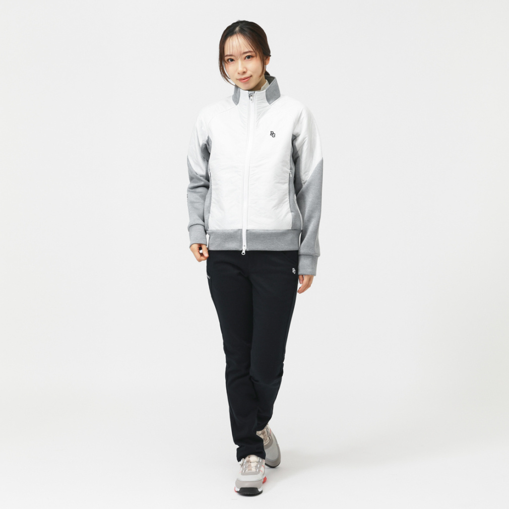 パーリーゲイツ レディース ゴルフウェア 長袖ウインドブレーカー 秋