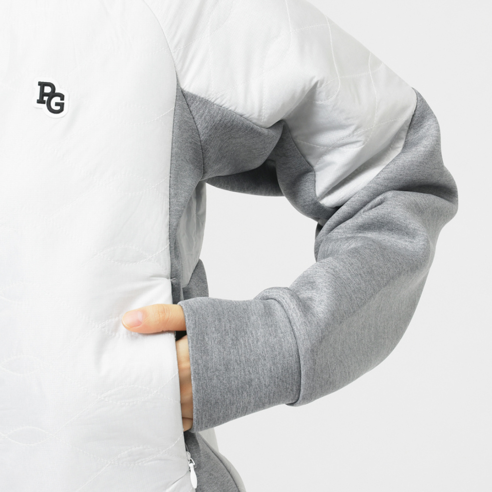 パーリーゲイツ レディース ゴルフウェア 長袖ウインドブレーカー 秋