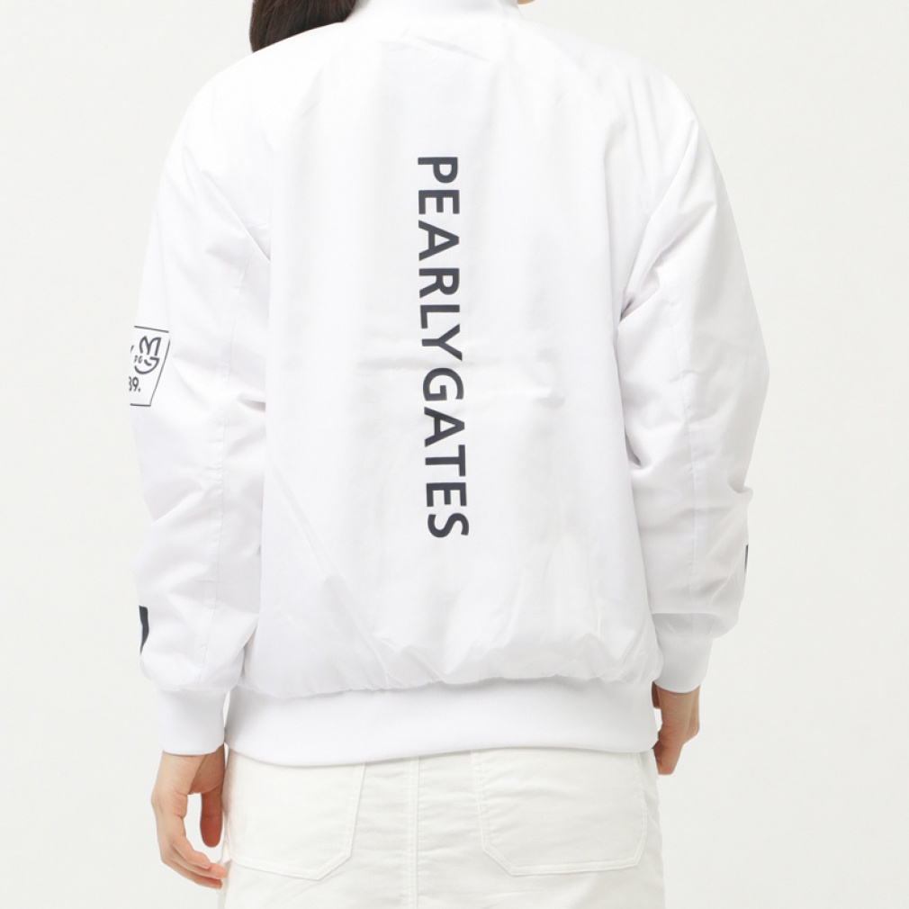 PEARLY GATES フード付きジャケット M ホワイト PEARLY GATES フード付きジャケット パーリーゲイツPEARLY GATES