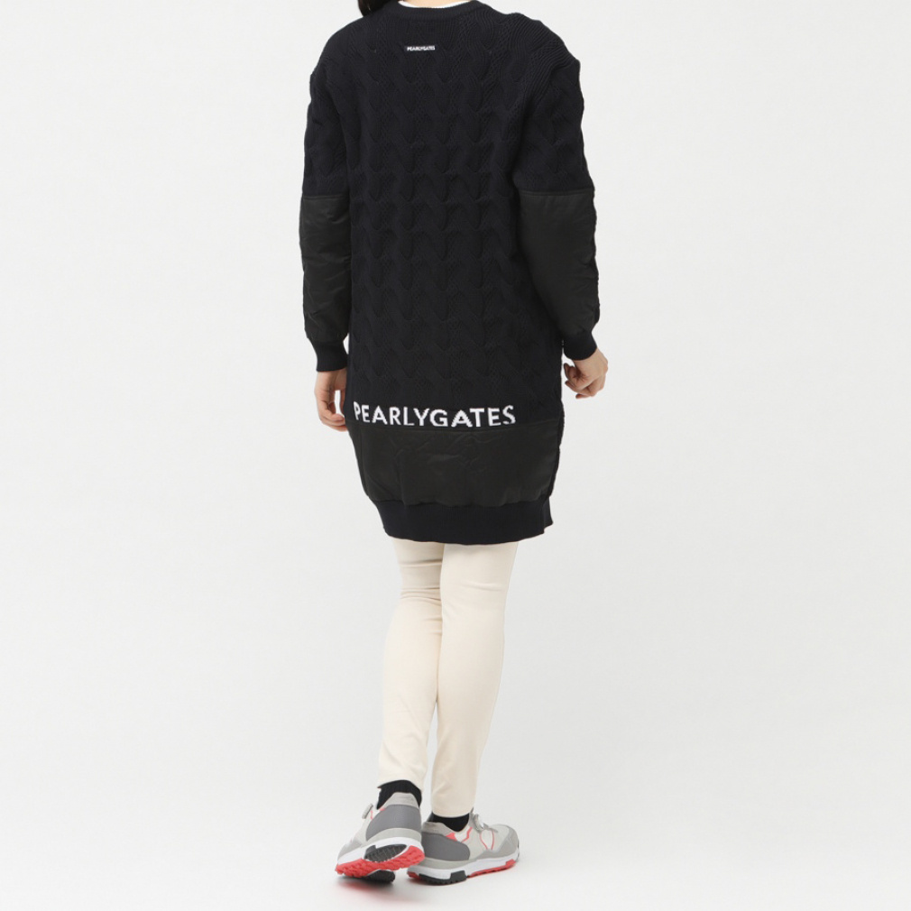 パーリーゲイツ レディース ゴルフウェア ダウンジャケット 秋 冬 地柄