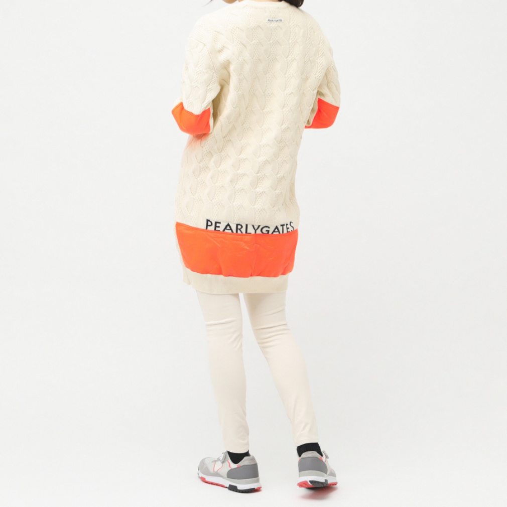 パーリーゲイツ レディース ゴルフウェア ダウンジャケット 秋 冬 地柄