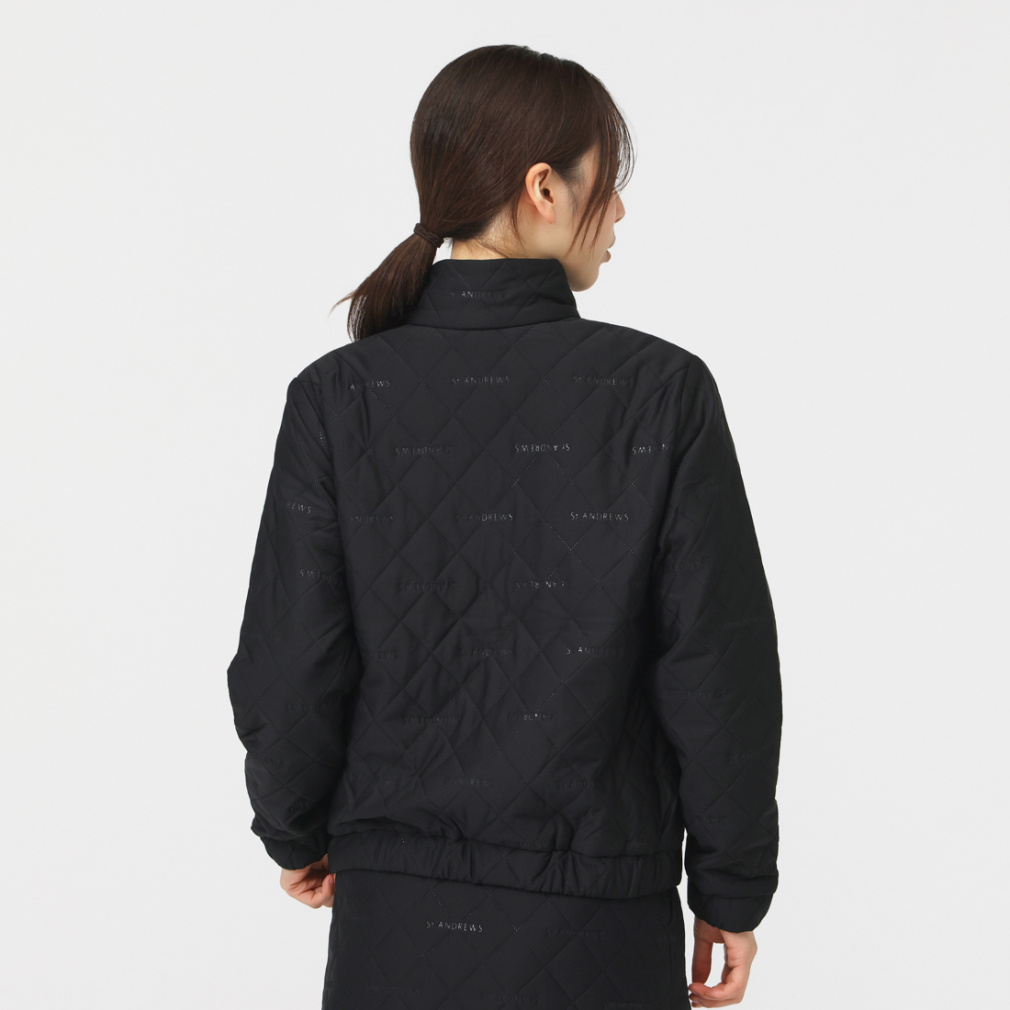 セントアンドリュース レディース ゴルフウェア 中綿ジャケット 秋 冬