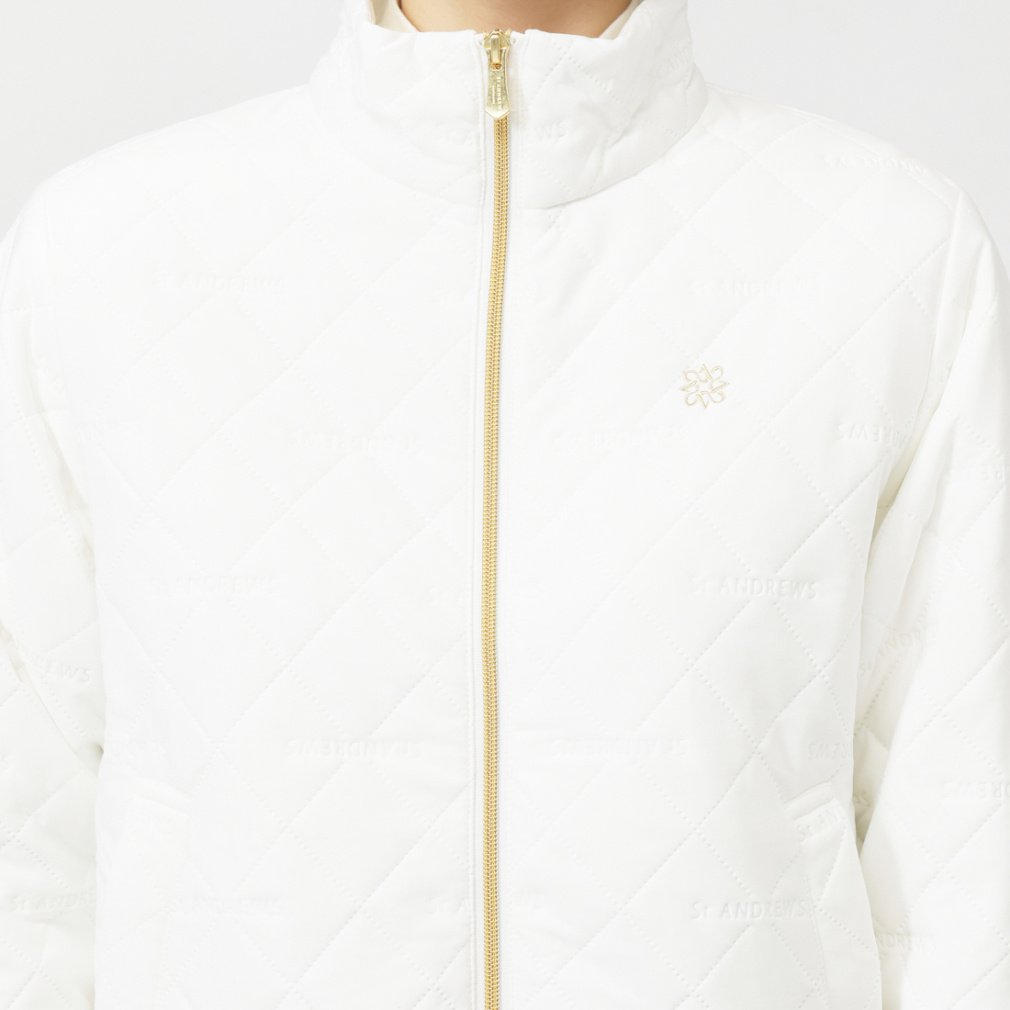 セントアンドリュース レディース ゴルフウェア 中綿ジャケット 秋 冬