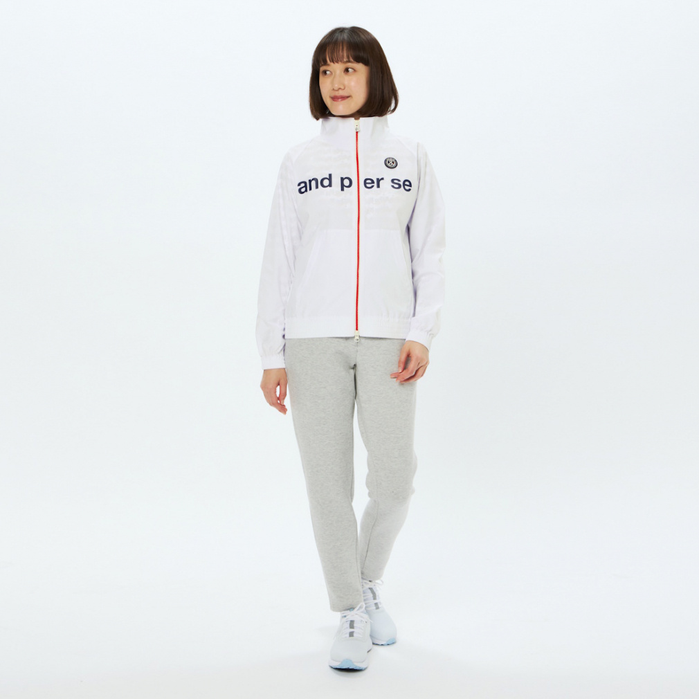 アンパスィ レディース ゴルフウェア 中綿ジャケット 秋 冬 エ