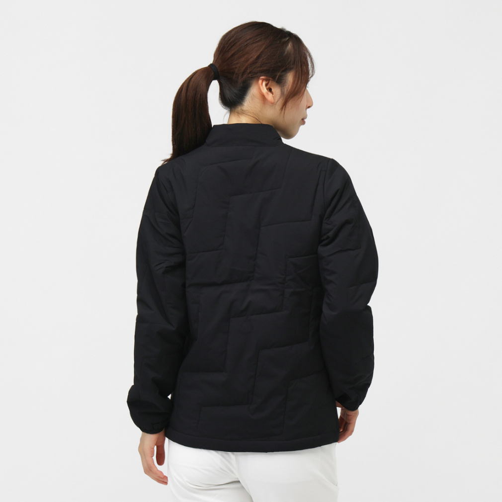 未使用品　RLXゴルフ 中綿 ハイブリッド ジャケット　黒 RLX ハイブリッド フーデッド ジャケット メンズ