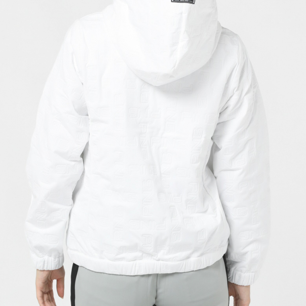 ピン レディース ゴルフウェア 長袖ウインドブレーカー 秋 冬 23FW