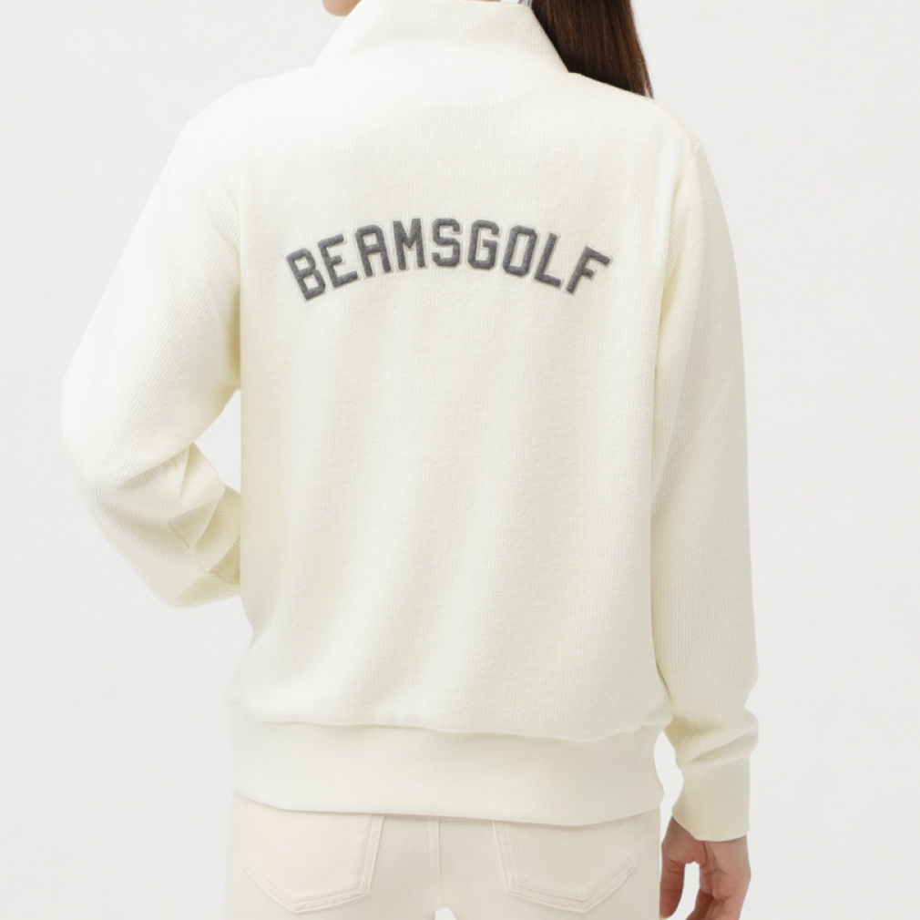 beamsGOLF ジップアップジャケット BEAMS GOLF（ビームス ゴルフ） ジップアップパーカー S グレー メンズ