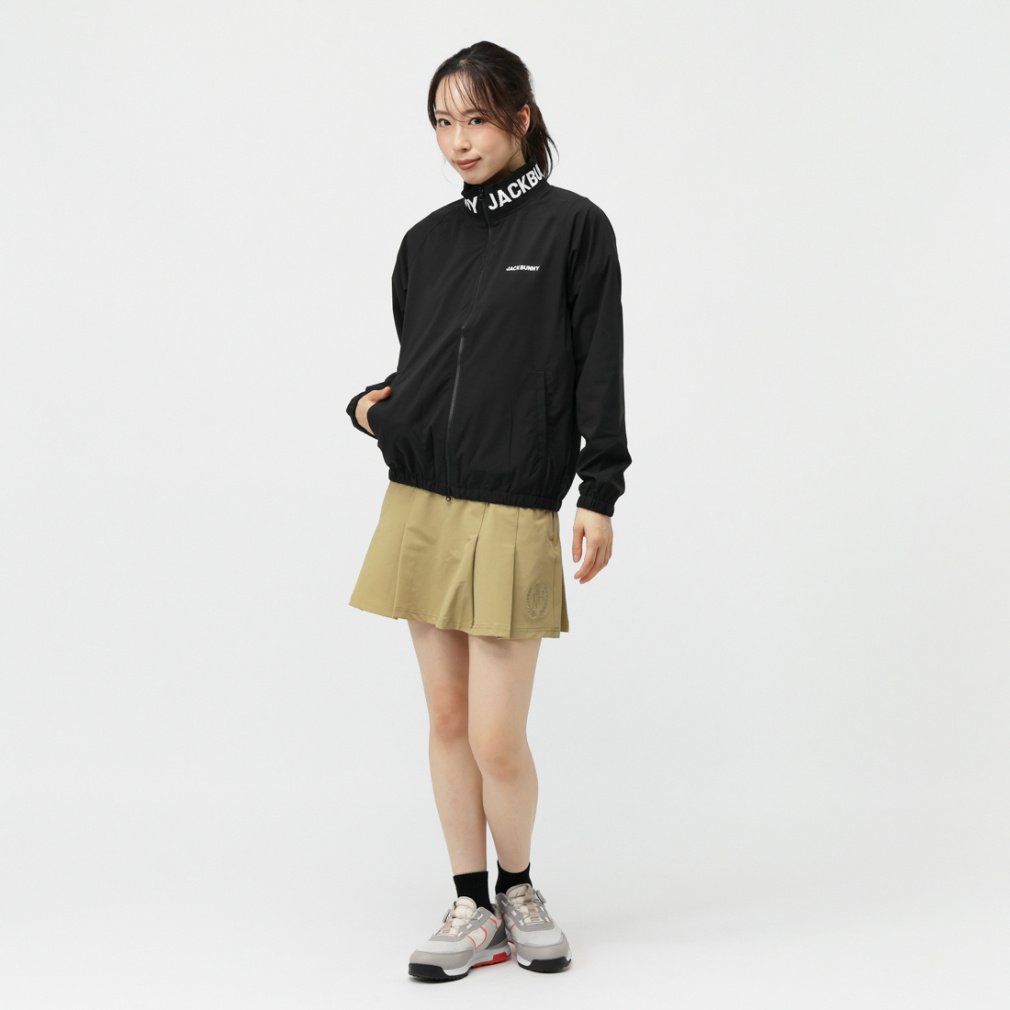 ジャック バニー レディース ゴルフウェア 長袖ウインドブレーカー 秋