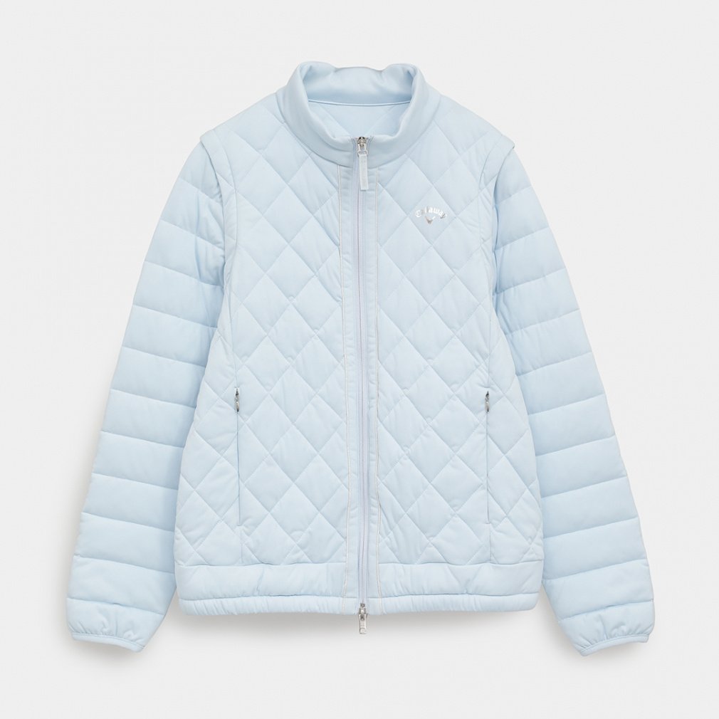 キャロウェイ レディース ゴルフウェア 中綿ジャケット 秋 冬 スター