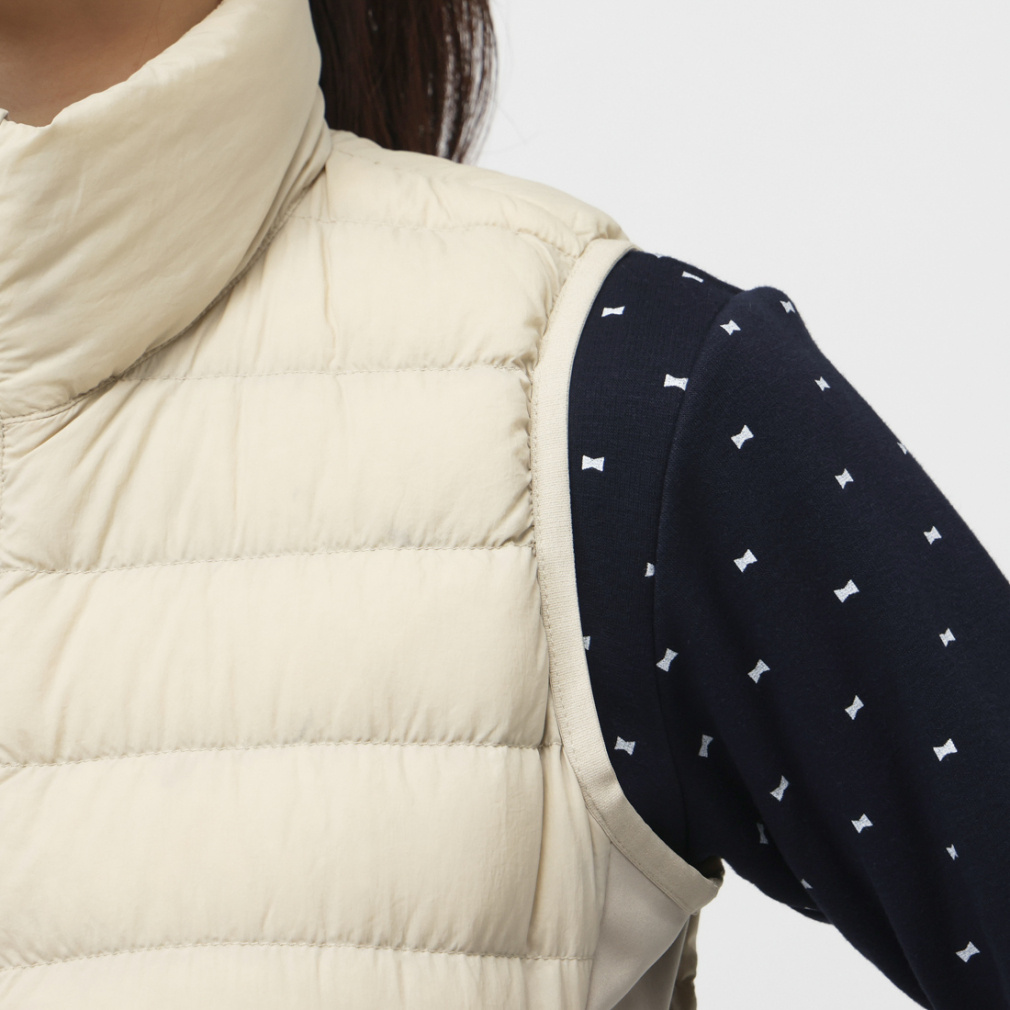 ティゴラ レディース ゴルフウェア ダウンベスト 秋 冬 ダウンベスト