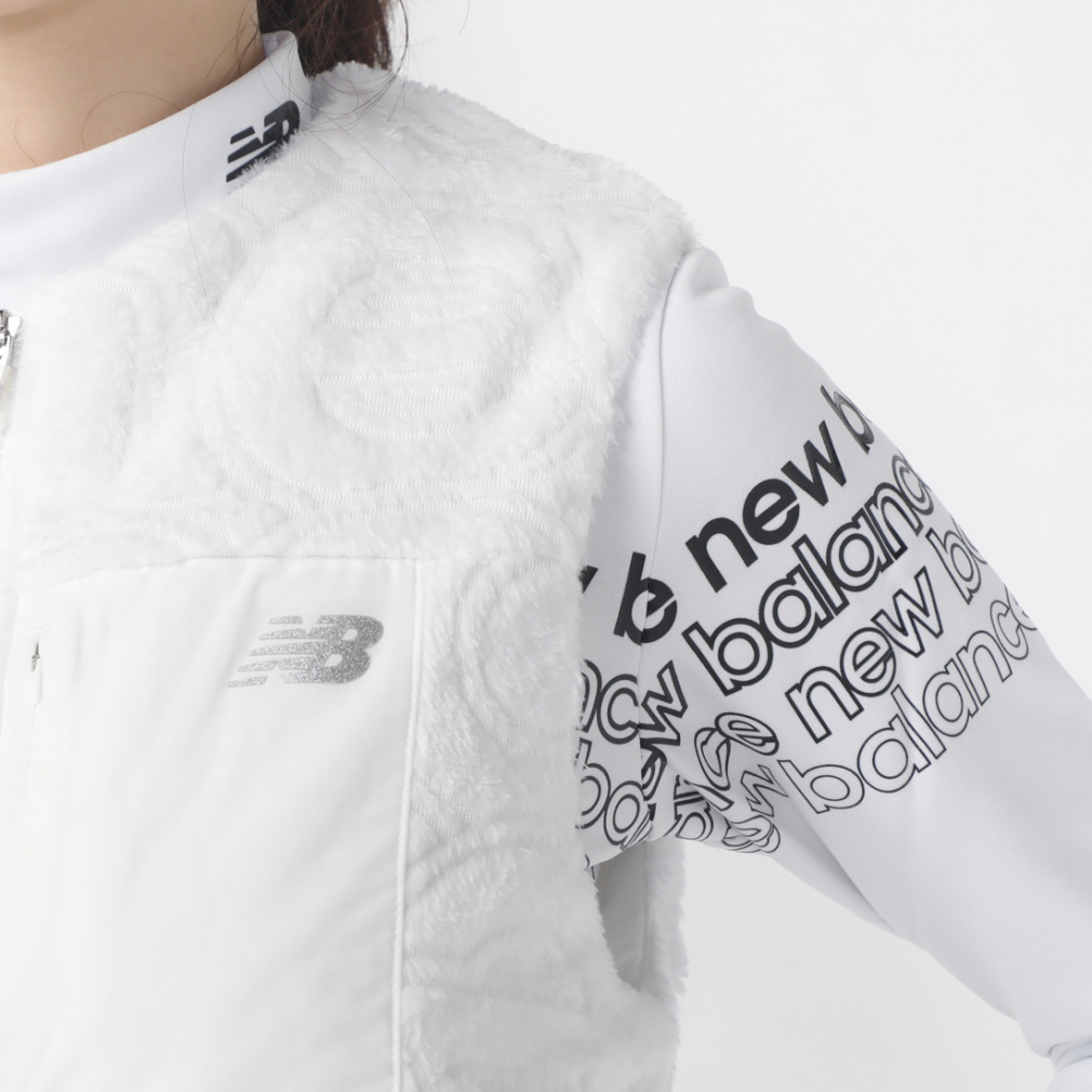 ニューバランス レディース ゴルフウェア ウインドベスト 秋 冬 FULL