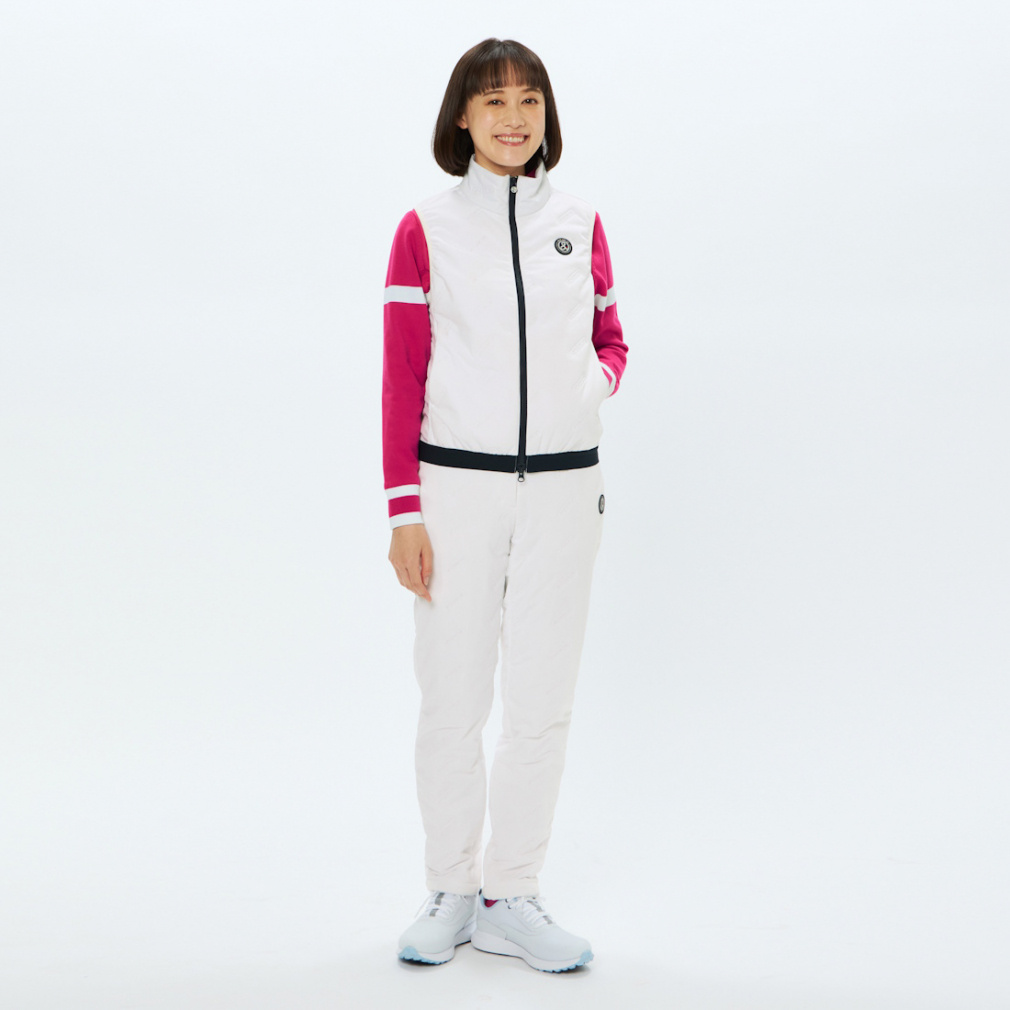 and per se アンパスィ　ダウンベスト　ジャケット　レディース　ゴルフ アンパスィ(and per se)人気のゴルフアイテム ｜ レディースゴルフ