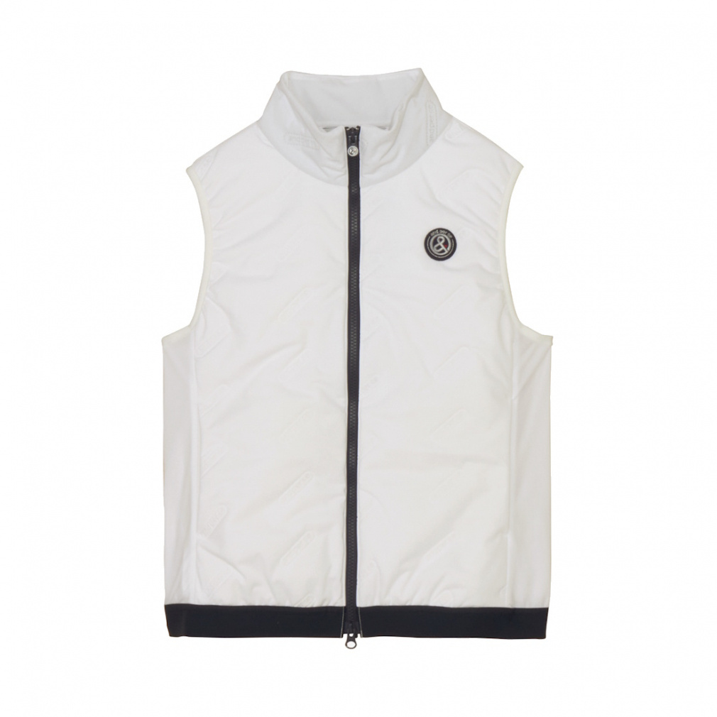 アンパスィ レディース ゴルフウェア 中綿ベスト 秋 冬 中わたベスト