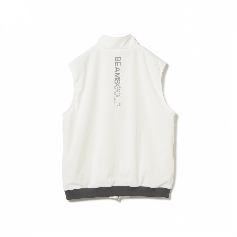 ビームスゴルフ レディース ゴルフウェア ウインドベスト 秋 冬 ORANGE