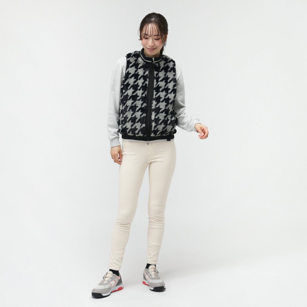 ３点セット【新品】キャロウェイ ベスト フリース ハイネック スカート NEW キャロウェイ ベスト スカート セット 3点セット【新品】キャロウェイ