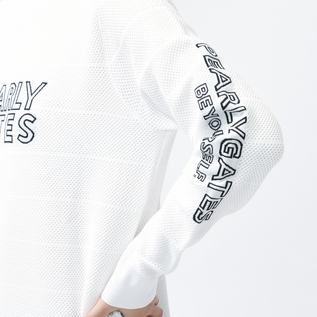 パーリーゲイツ レディース ゴルフウェア 長袖セーター 春 夏 PGisPG