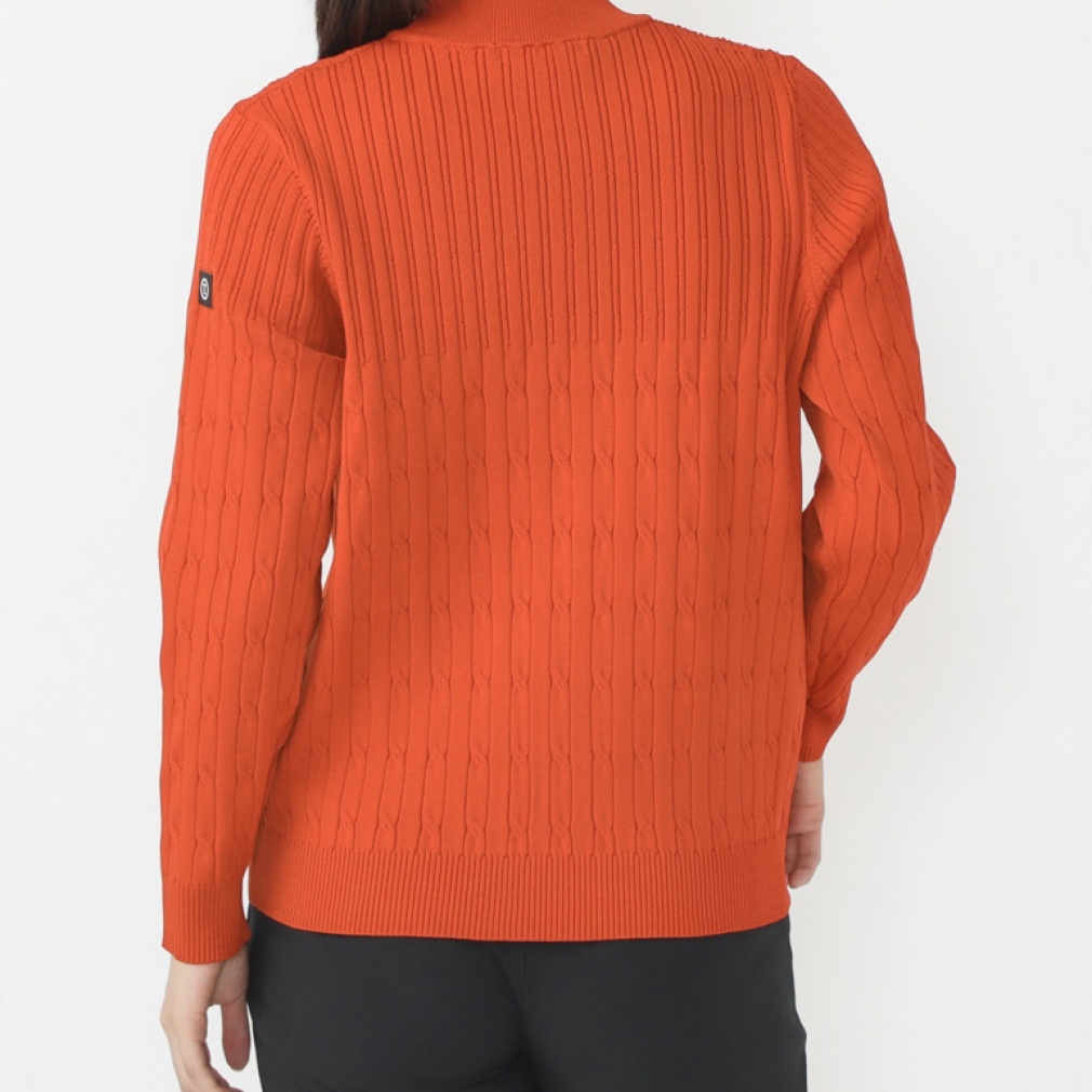 ティゴラ レディース ゴルフウェア 長袖セーター 秋 冬 T.モックネック