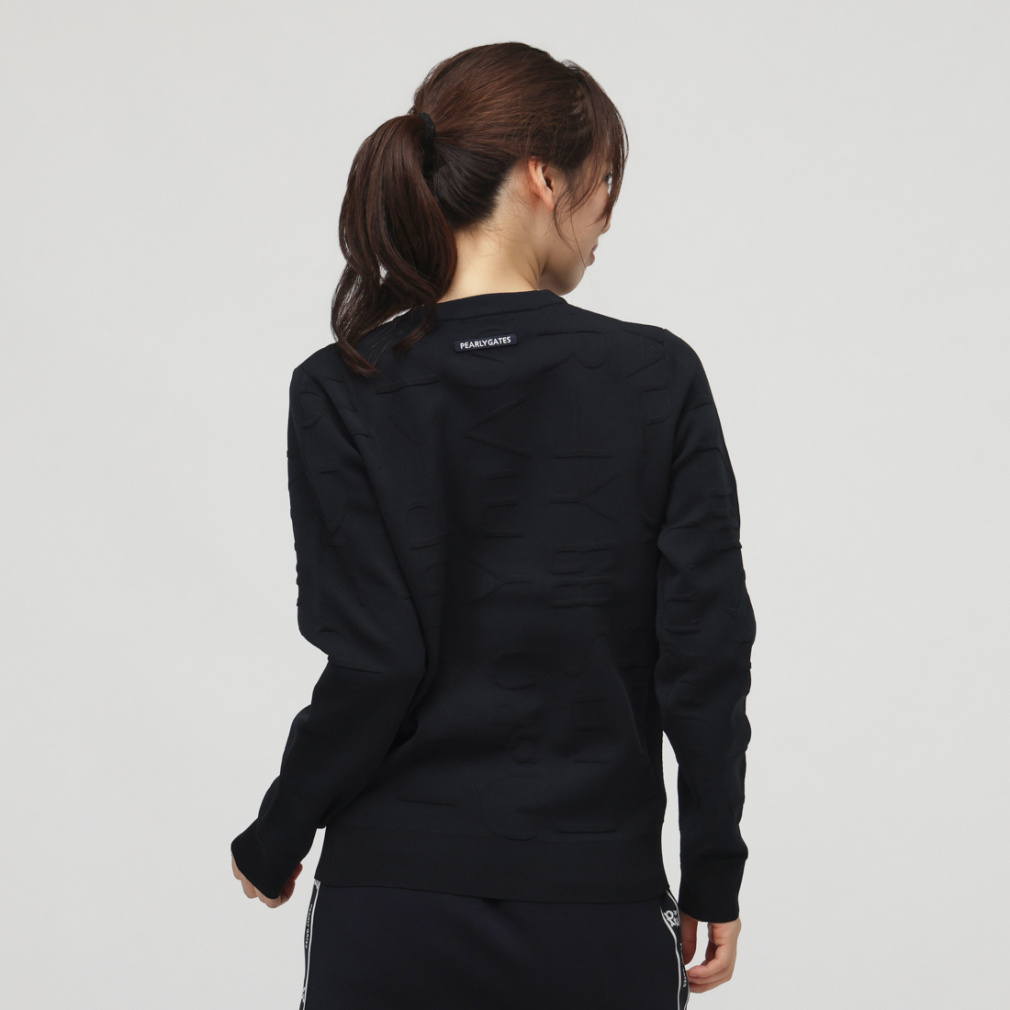 【新品】 パーリーゲイツ 長袖セーター レディース1 秋冬ゴルフウェア パーリーゲイツ レディース ゴルフウェア 長袖セーター 秋 冬 14G JQ