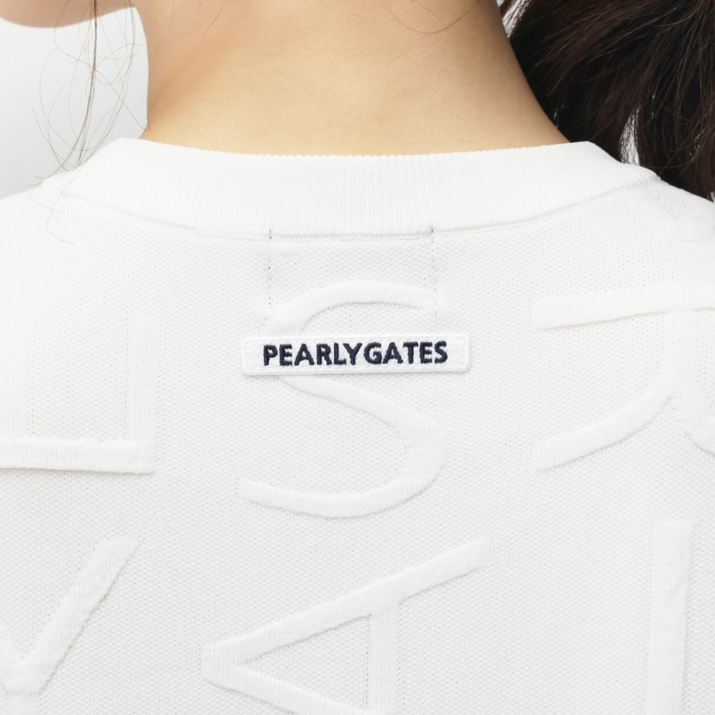 パーリーゲイツ レディース ゴルフウェア 長袖セーター 秋 冬 14G JQ