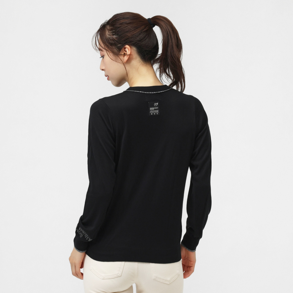 マスターバニーエディション レディース ゴルフウェア 長袖セーター 秋