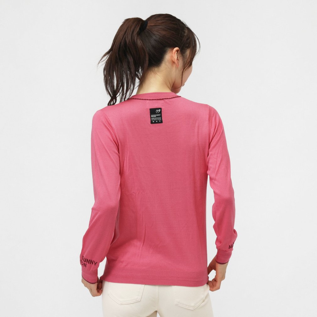 マスターバニーエディション レディース ゴルフウェア 長袖セーター 秋