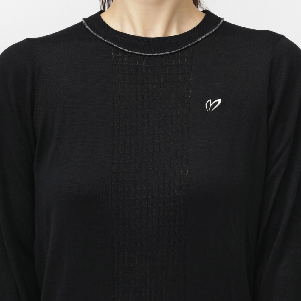 マスターバニーエディション レディース ゴルフウェア 長袖セーター 秋