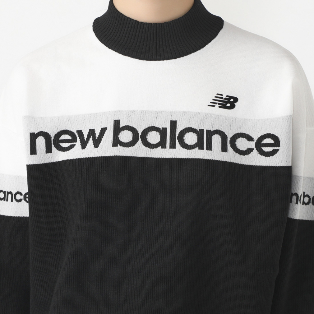 ニューバランス レディース ゴルフウェア 長袖セーター 秋 冬 MOCK