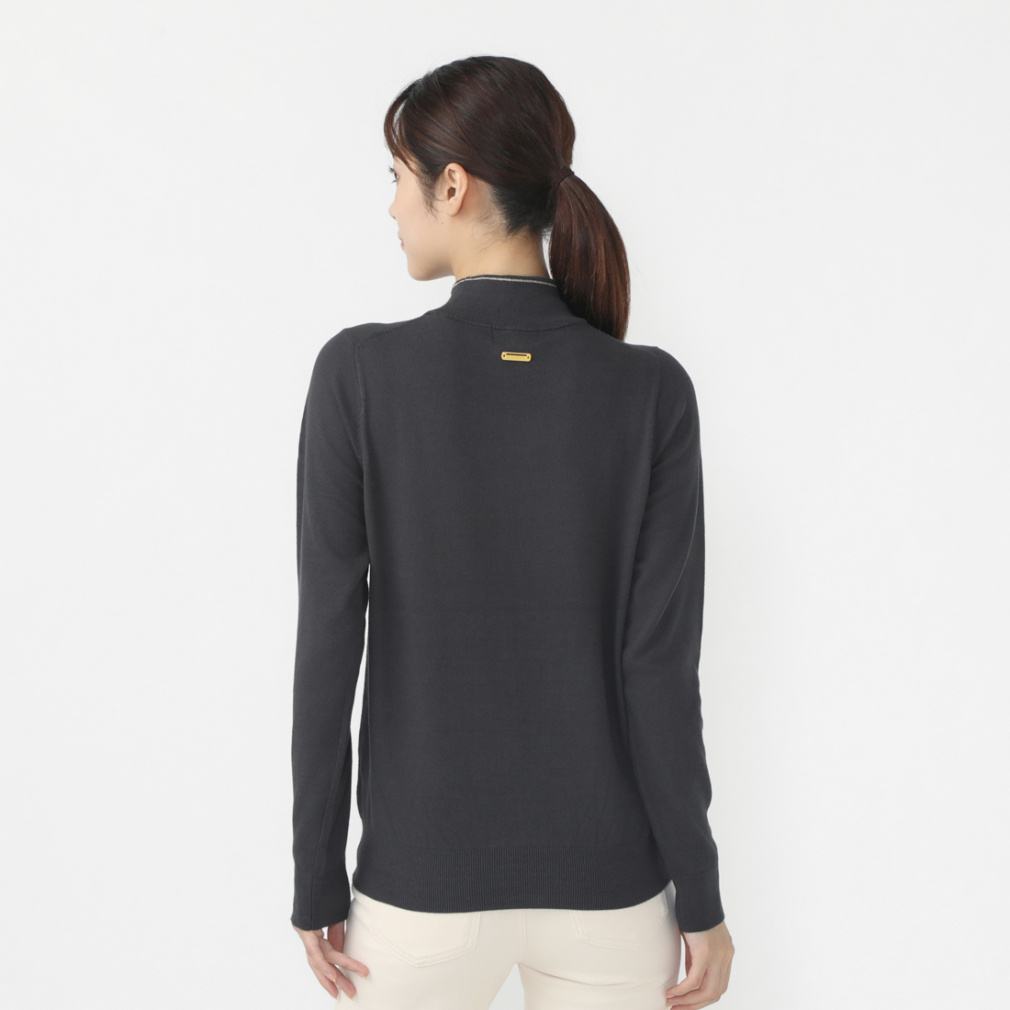 カシミヤタッチ天竺タートルネックニット 0434274052｜Alpen Online