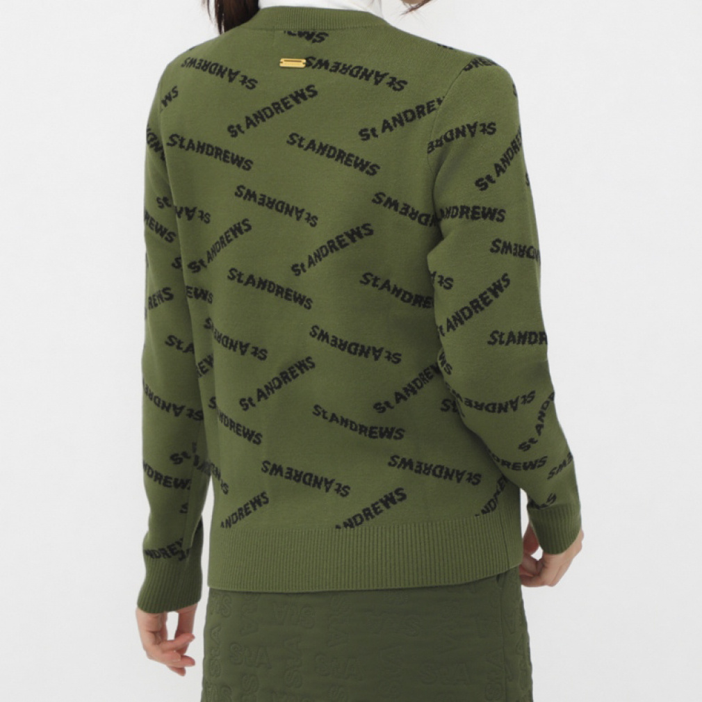 セントアンドリュース レディース ゴルフウェア 長袖セーター 秋 冬