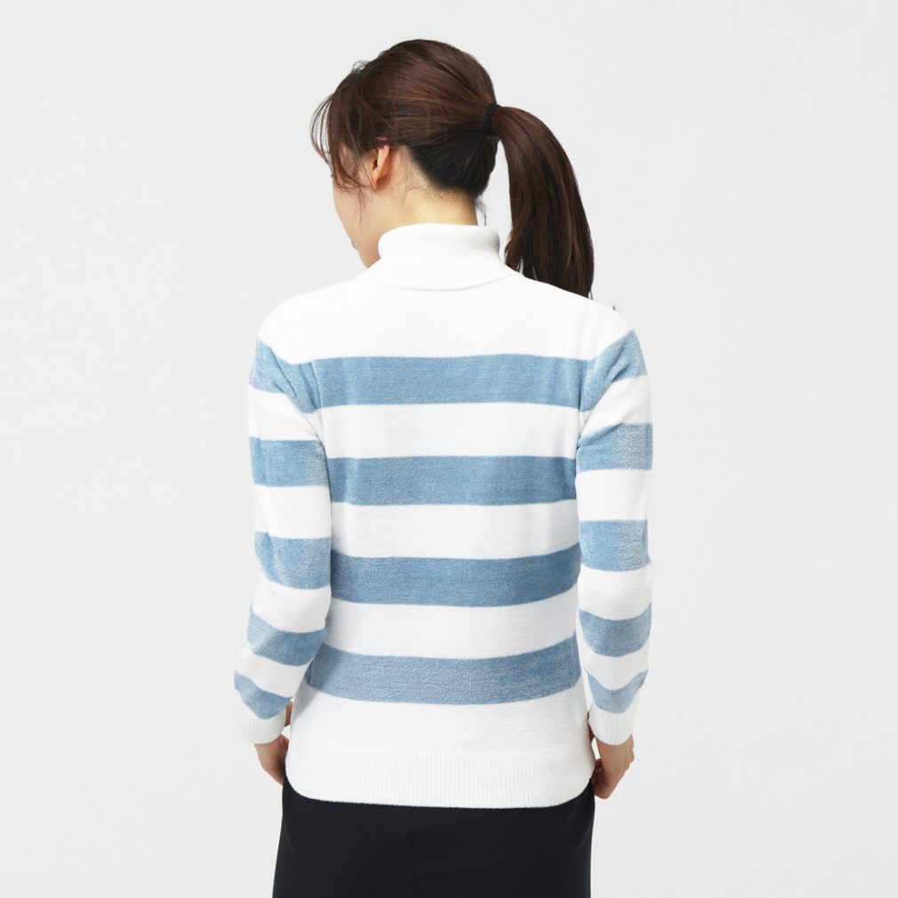 デサント ゴルフ レディース ゴルフウェア 長袖セーター 秋 冬