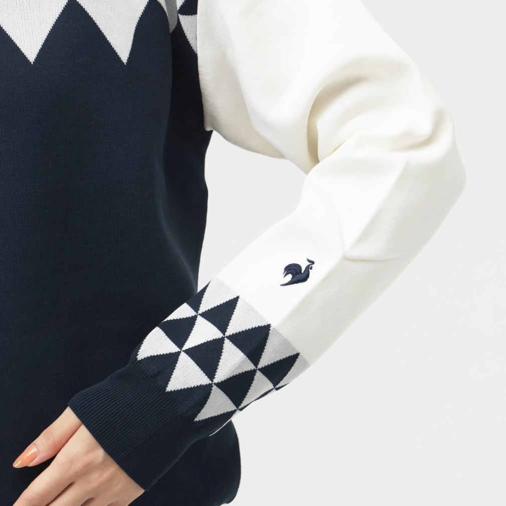 ルコックスポルティフ ゴルフ レディース ゴルフウェア 長袖セーター