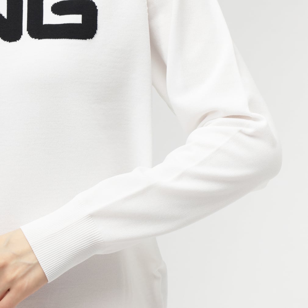 ピン レディース ゴルフウェア 長袖セーター 秋 冬 10カラークルー