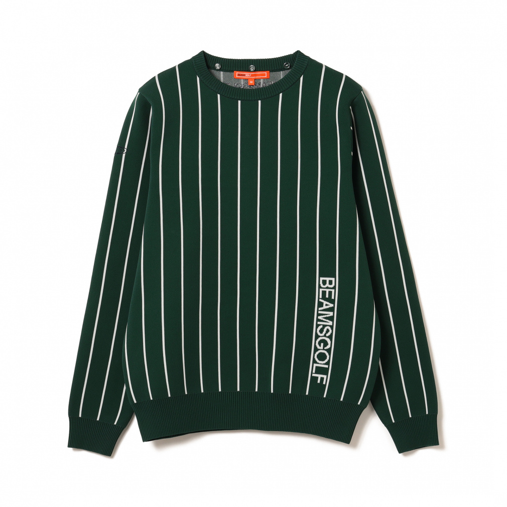 ビームスゴルフ レディース ゴルフウェア 長袖セーター 秋 冬 ORANGE