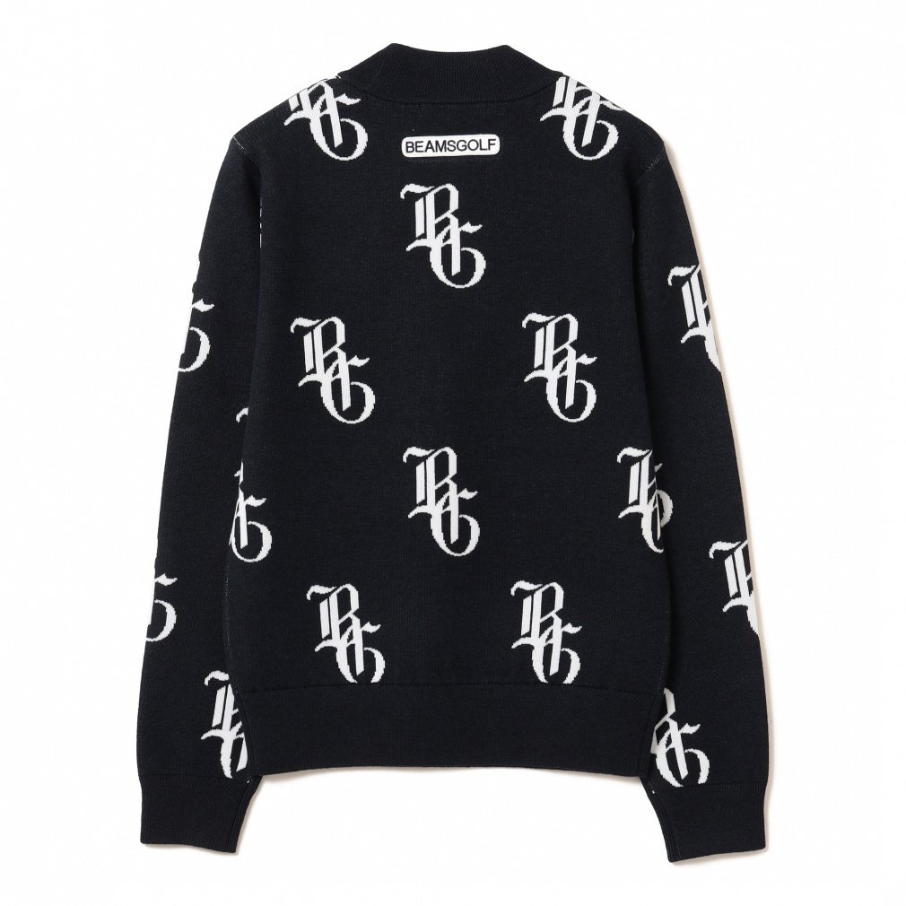 ビームスゴルフ レディース ゴルフウェア 長袖セーター 秋 冬 ORANGE