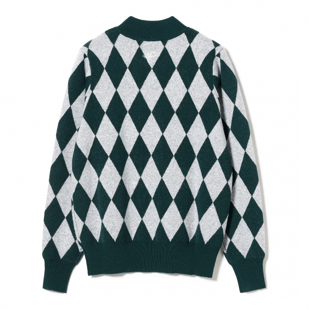 ビームスゴルフ レディース ゴルフウェア 長袖セーター 秋 冬 ORANGE