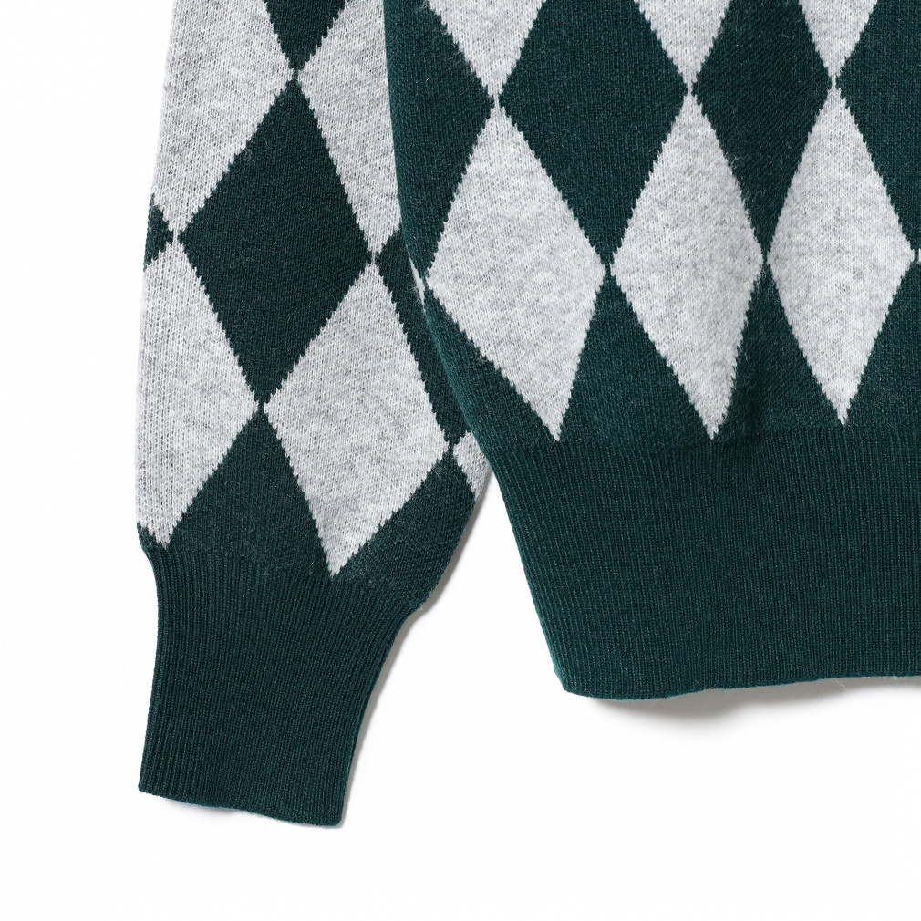 ビームスゴルフ レディース ゴルフウェア 長袖セーター 秋 冬 ORANGE