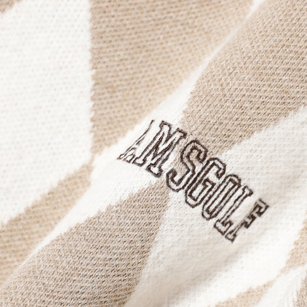 ビームスゴルフ レディース ゴルフウェア 長袖セーター 秋 冬 ORANGE