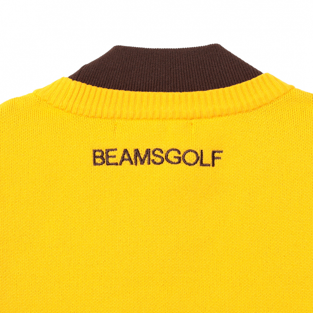 ビームスゴルフ レディース ゴルフウェア 長袖セーター 秋 冬 ORANGE