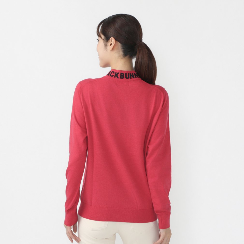 ジャック バニー レディース ゴルフウェア 長袖セーター 秋 冬