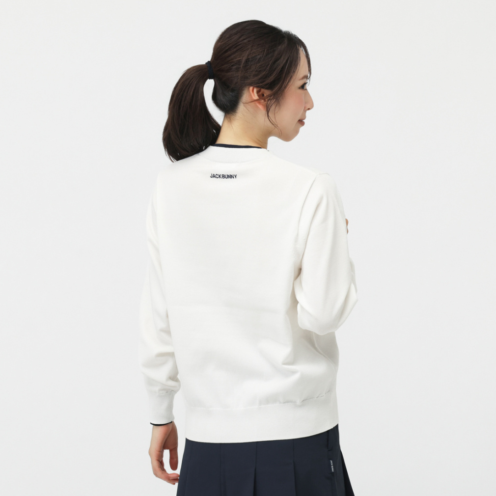 ジャック バニー レディース ゴルフウェア 長袖セーター 秋 冬 16G