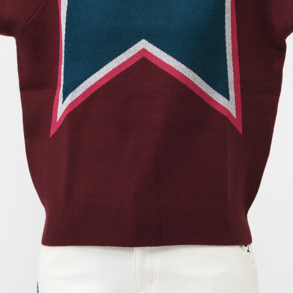 ジャック バニー レディース ゴルフウェア 長袖セーター 秋 冬 12G